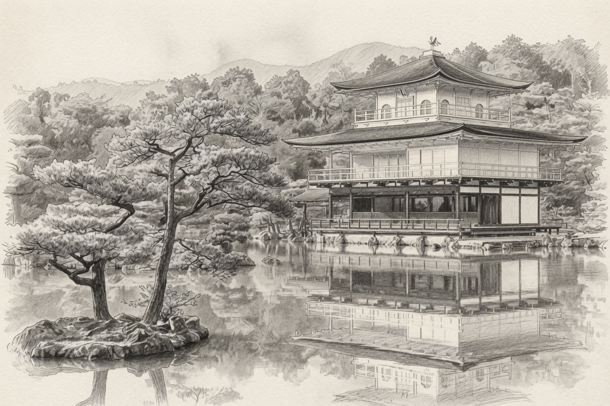 Realistic pencil sketch artwork